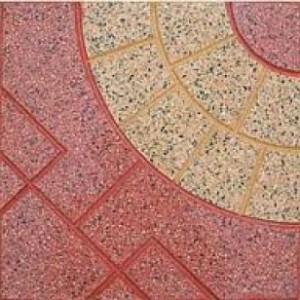 Gạch lát Terrazzo 400×400 (mm) – DP-40-160-phối màu