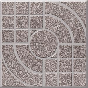 Gạch lát Terrazzo 400×400 (mm) – DP-40-1002 – xám